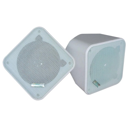 Pyle Pyle Indoor Outdoor White Box Speaker PDWP5WT